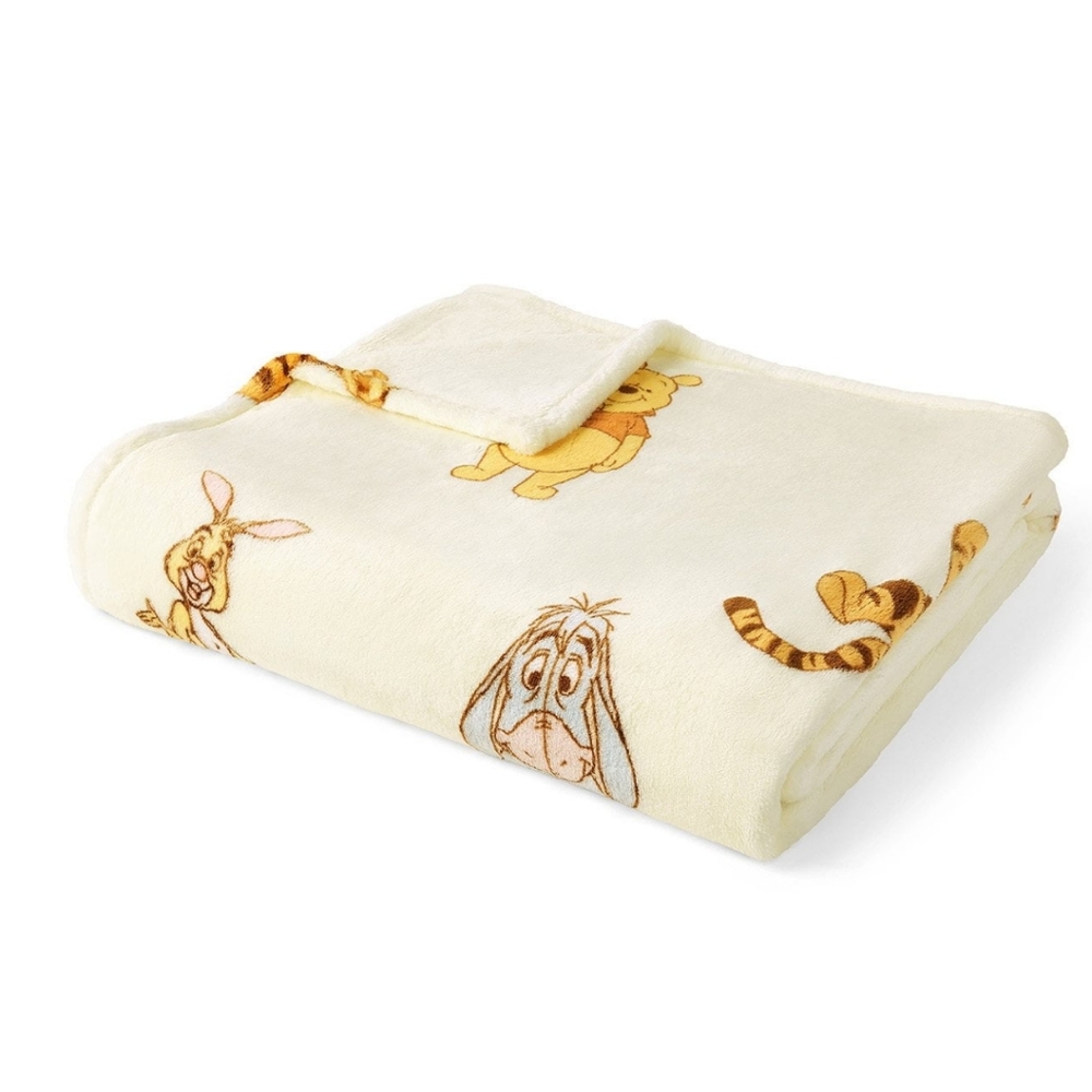 Disney Winnie the Pooh Adult Licensed Silk Touch Throw Blanket 60in X 70in - Picture 2 of 4